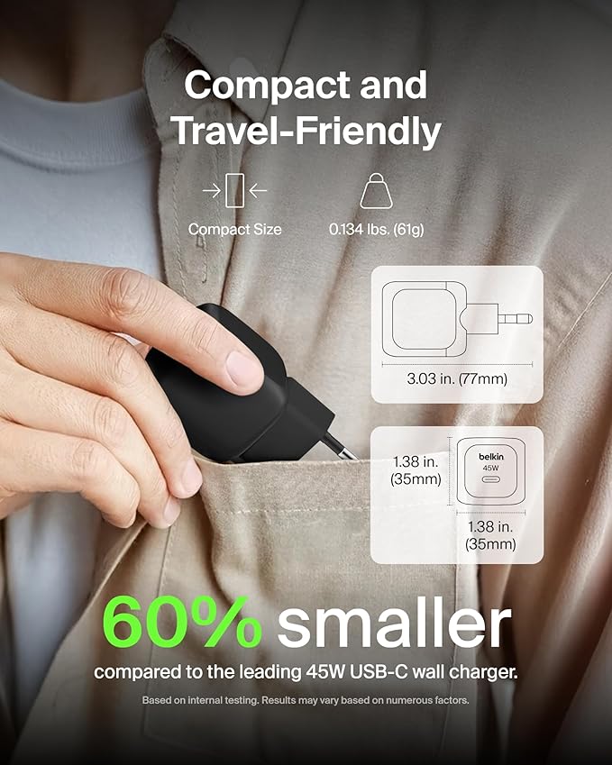 Belkin 45W USB-C Wall Charger