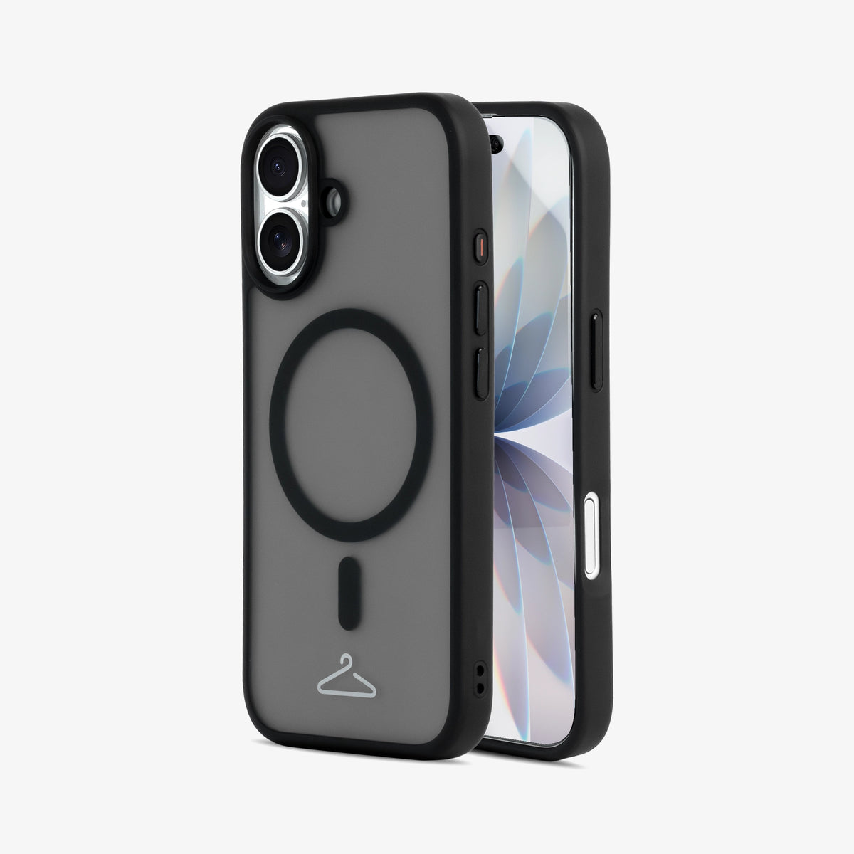 Hook’d iPhone 17 MagSafe Halo Case - Midnight Black