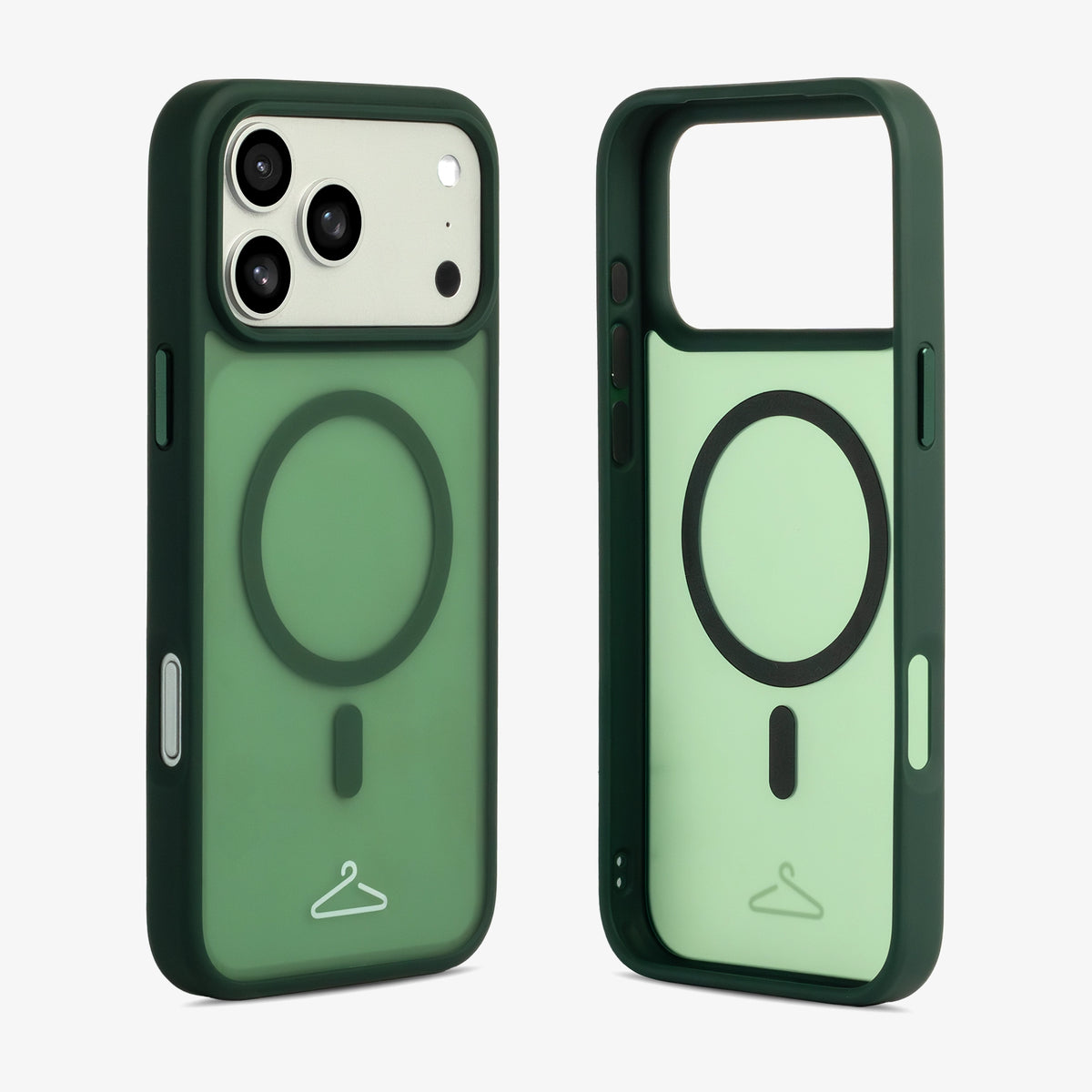 Hook’d iPhone 17 Pro Max MagSafe Halo Case - Moss Green