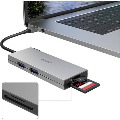 Hama USB-C Adapter 6 In 1