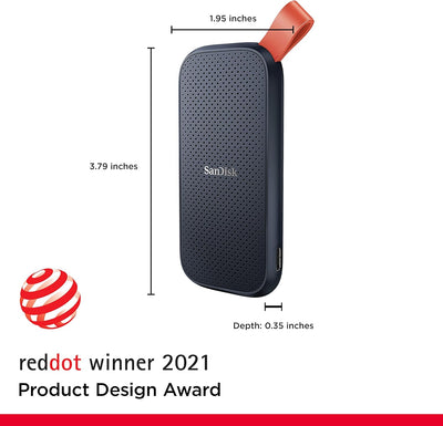SanDisk External SSD 3.2 size