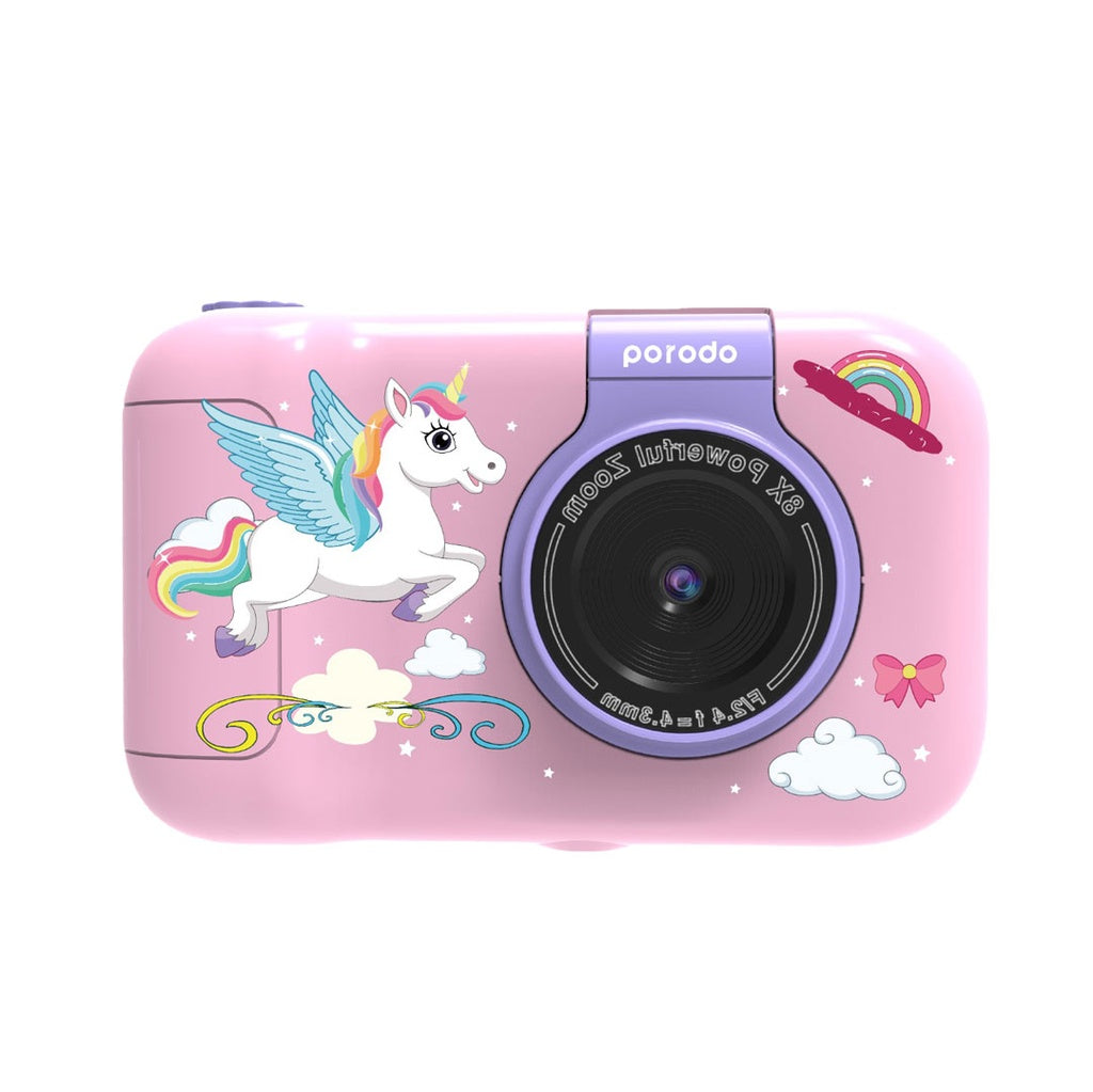 Porodo Lifestyle Kids Flip Digital Camera With Tripod Stand