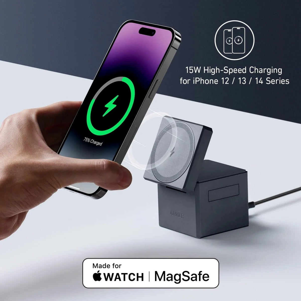 Anker 3-in-1 Cube With Magsafe