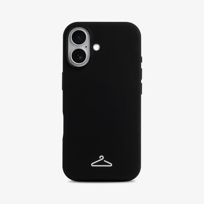 Hook’d iPhone 17 MagSafe Silicone Case - Midnight Black
