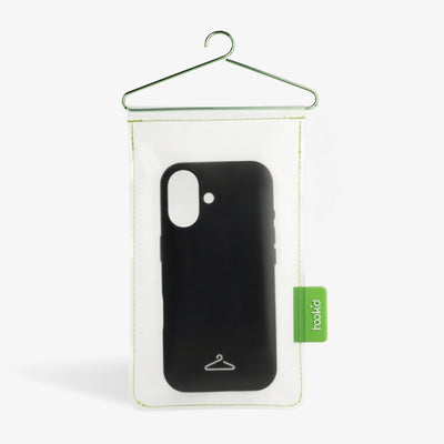 Hook’d iPhone 17 MagSafe Silicone Case - Midnight Black