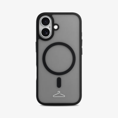 Hook’d iPhone 17 MagSafe Halo Case - Midnight Black