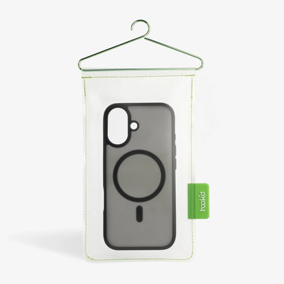 Hook’d iPhone 17 MagSafe Halo Case - Midnight Black