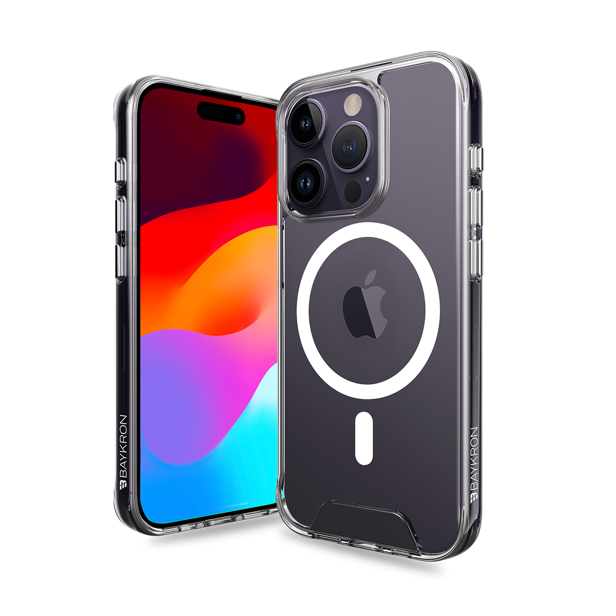 Baykron Smart Slim iPhone 15 Case