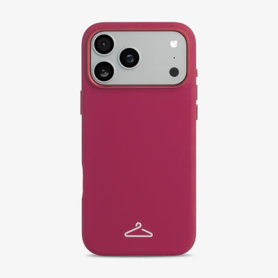 Hook’d iPhone 17 Pro Max Silicone Magsafe Case - Bloom Red