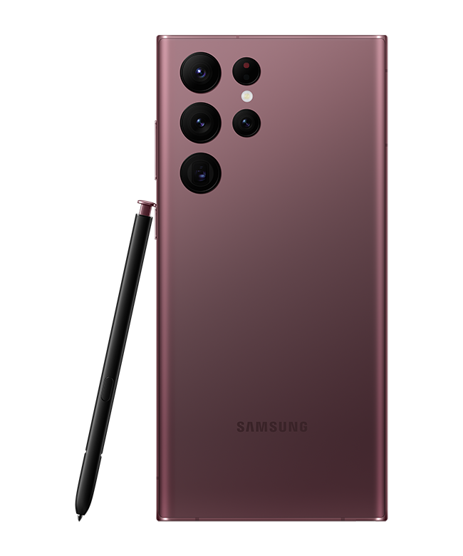 Galaxy S22 Ultra Burgundy